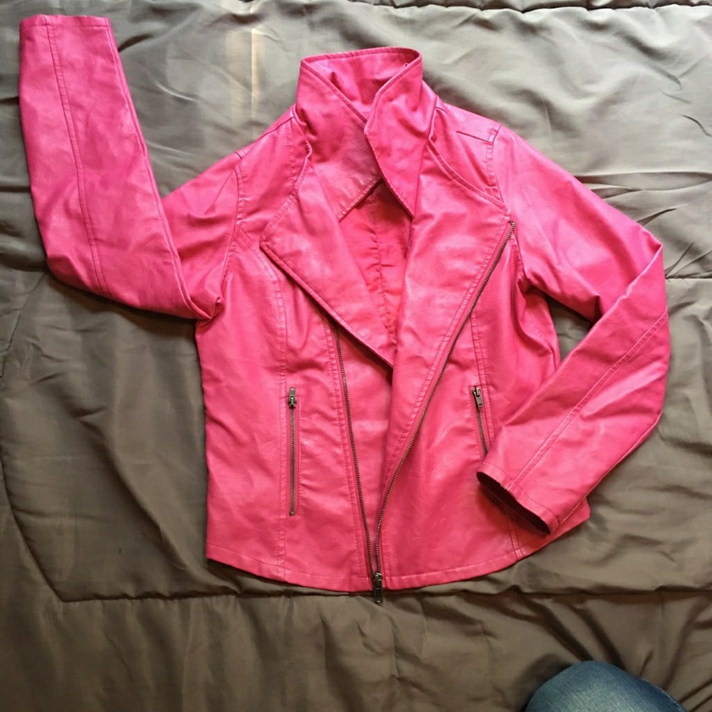 Pink leather - Picture 2 of 3
